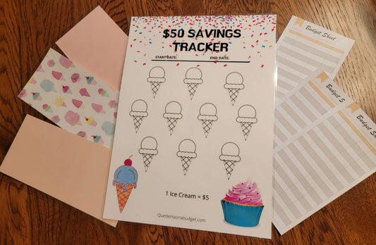Ice Cream $50 or $100 Savings Kids Starter Kit! 7 Piece Bundle!
