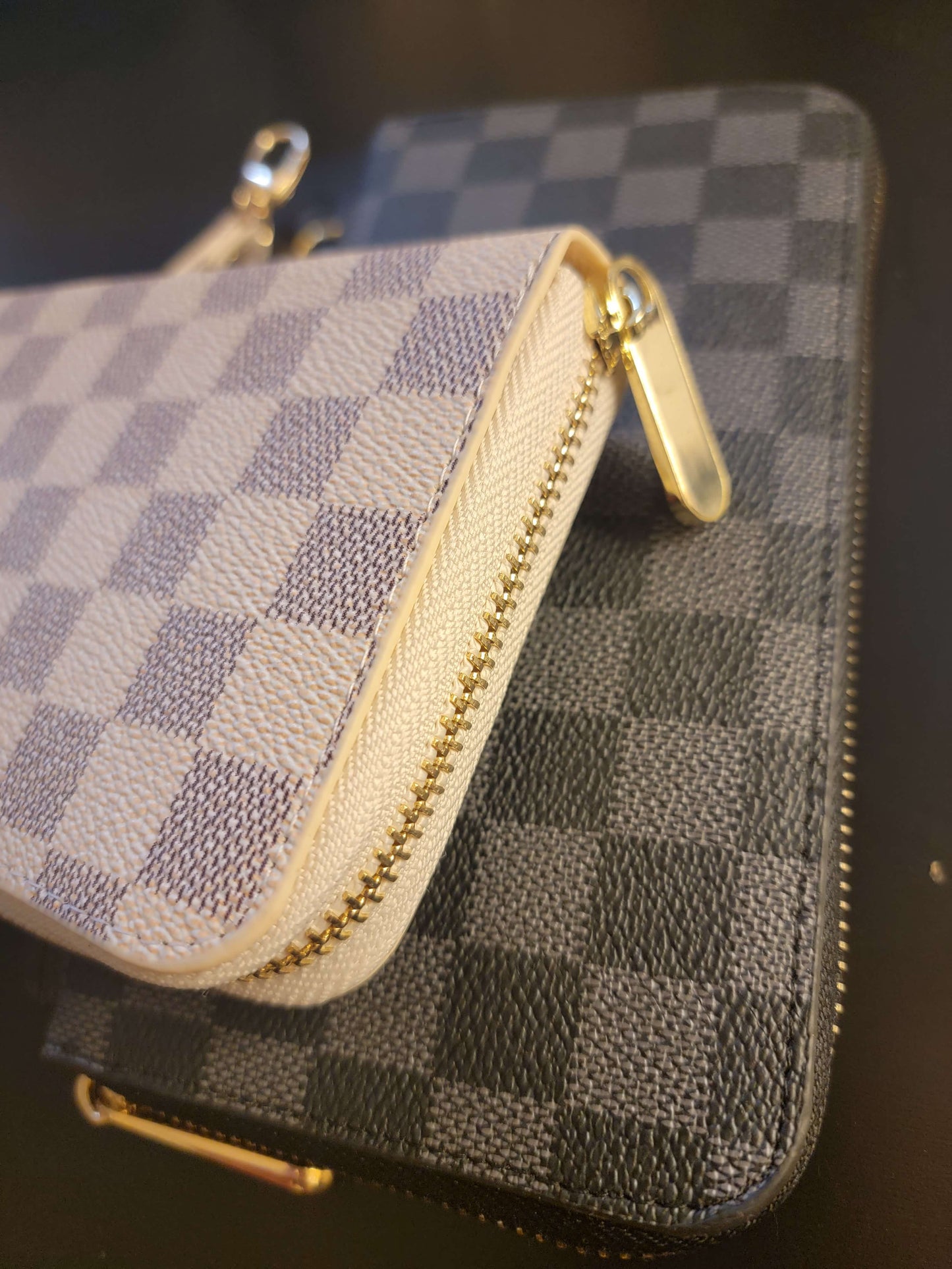 Checkered Wallet & Wristlet!!! 2 Options Available!