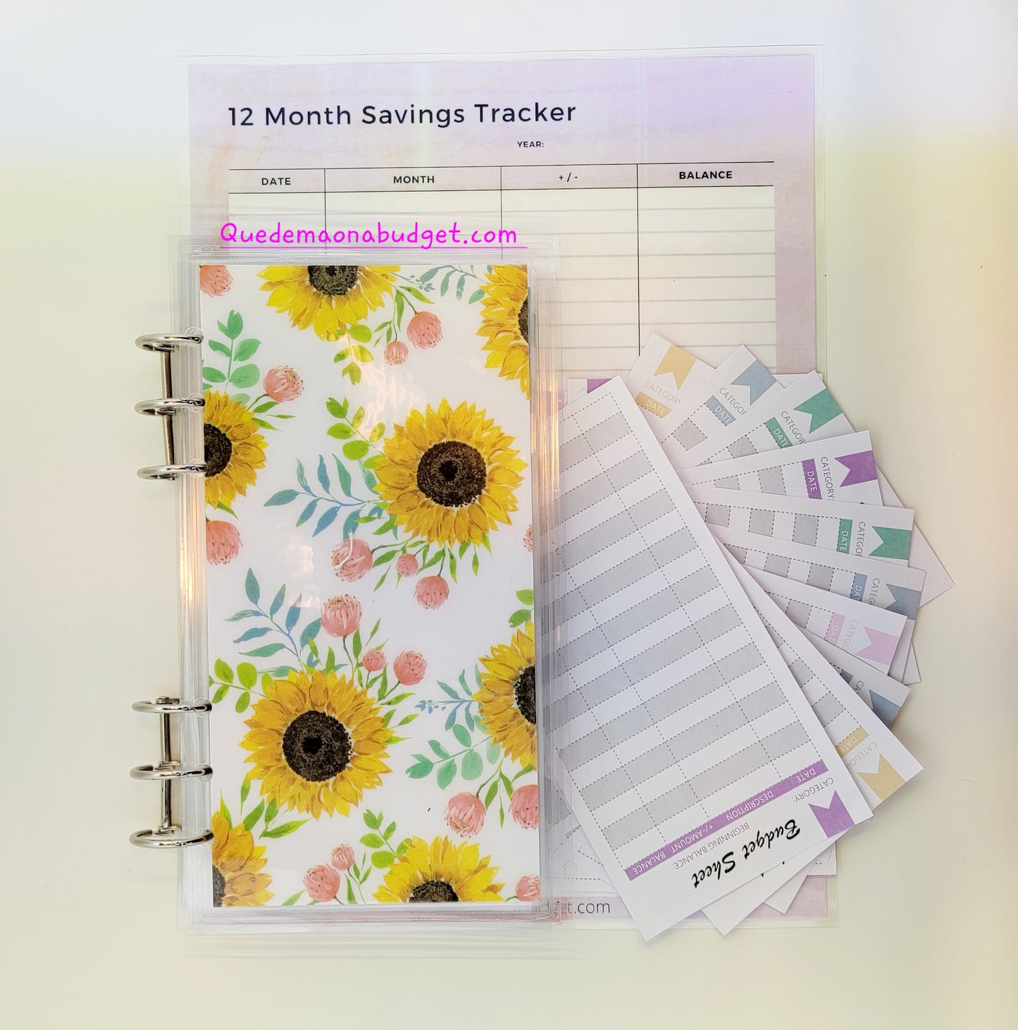 12 Month Savings Challenge | 25 Piece Bundle! 5 Options Available!