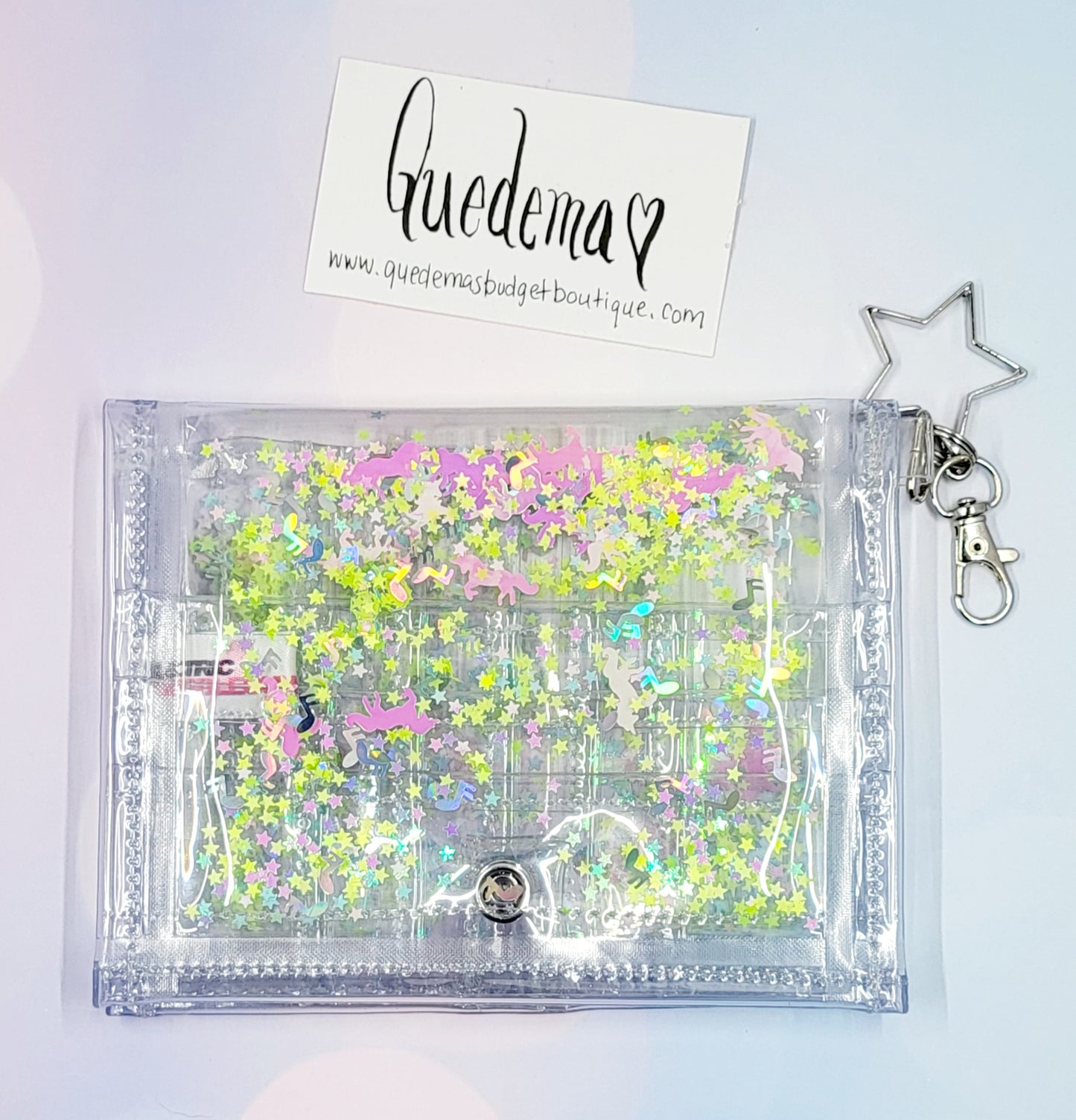 Liquid Glitter Wallet! 2 Options Available!!