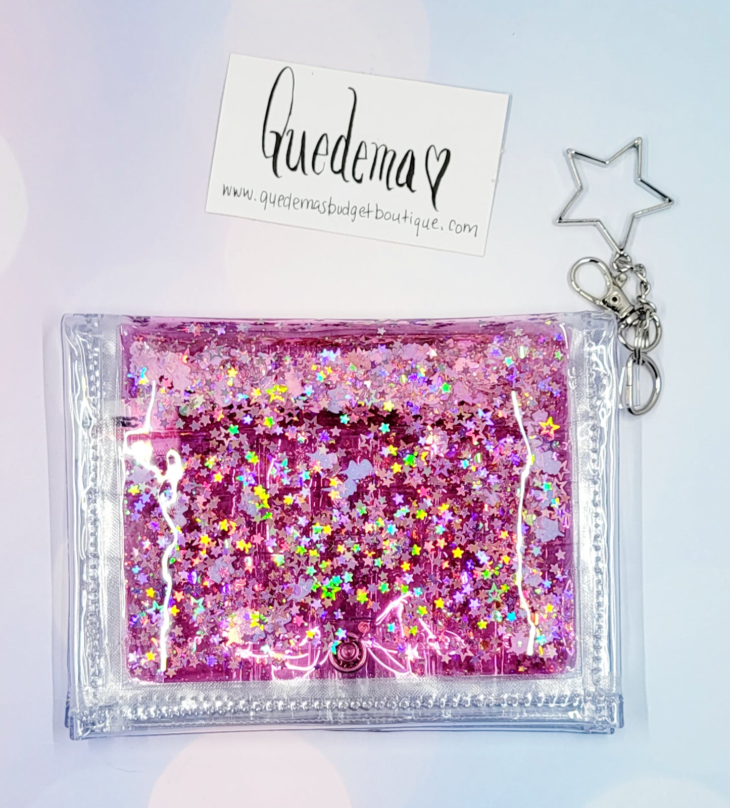 Liquid Glitter Wallet! 2 Options Available!!