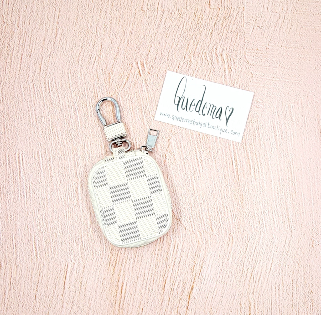 Checkered Keychain! 2 Options Available!