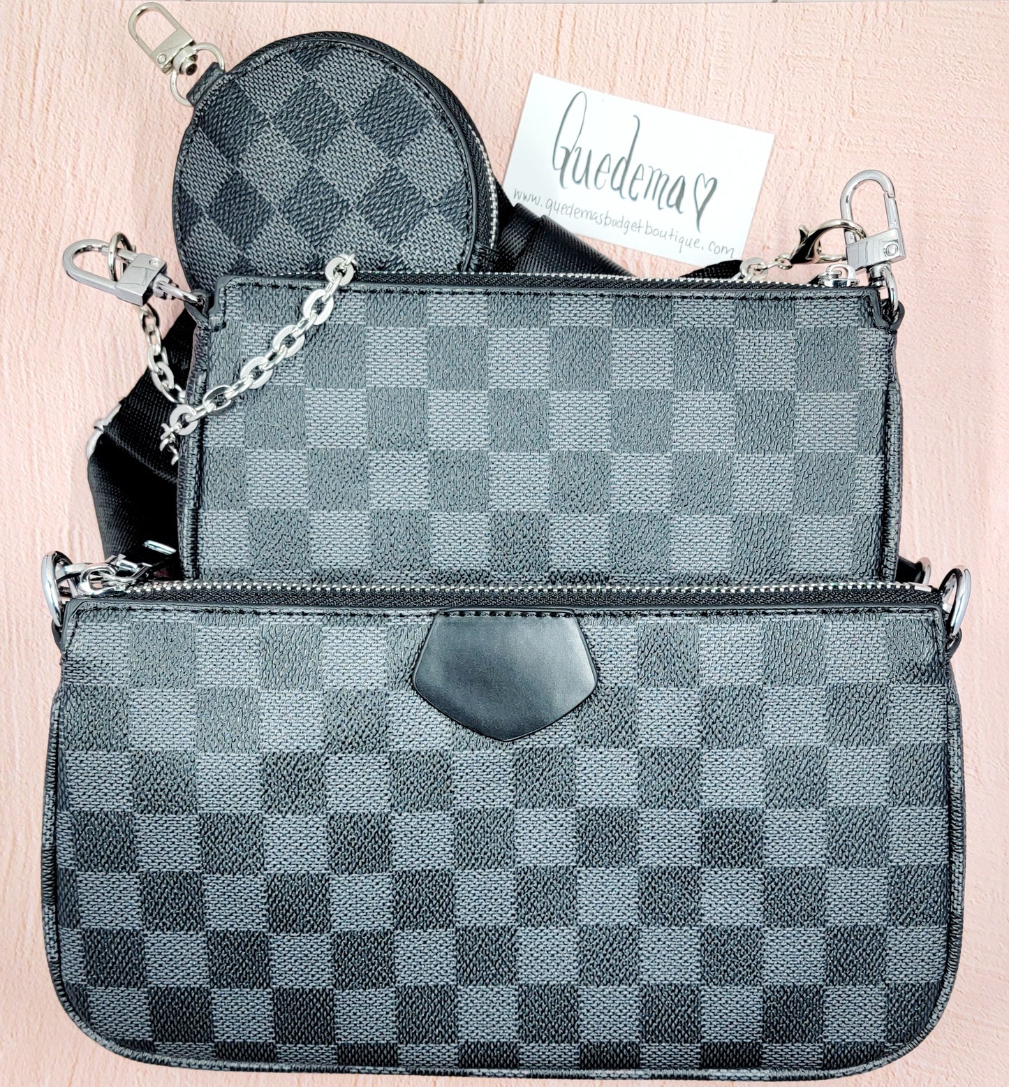 Louis Vuitton Pochette Accessories Damier Ebene Bag - I Love Handbags