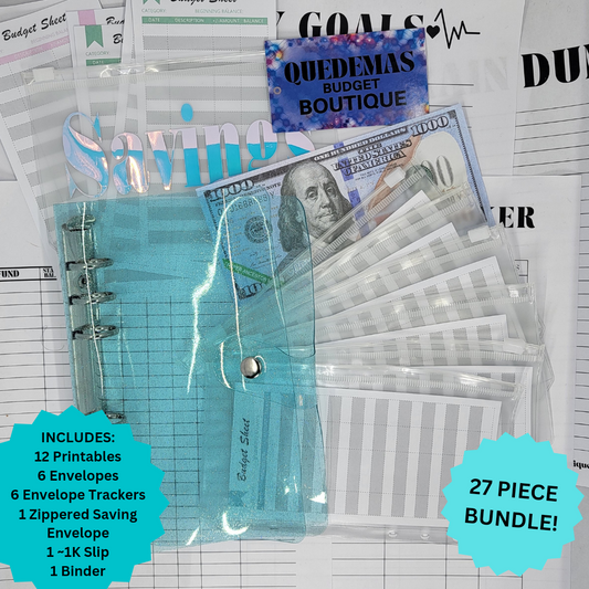 Blue Twinkle Binder! 27 Piece Bundle!!! EVERYTHING YOU NEED TO GET STARTED! CUSTOMIZABLE!